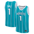 Mdoa C.Hornets #1 LaMelo Ball  Teal Fast Break Replica Player Jerseys - Icon Edition