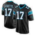 Mdoa C.Panthers #17 Xavier Legette Player Black Game Stitched Jerseys
