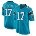 Mdoa C.Panthers #17 Xavier Legette Player Blue Game Stitched Jerseys