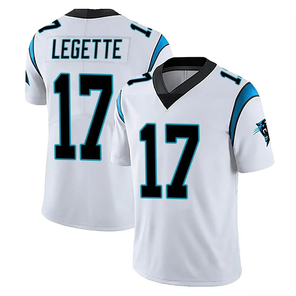 Mdoa C.Panthers #17 Xavier Legette Player White Vapor Untouchable Limited Game Stitched Jerseys
