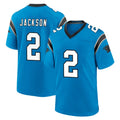 Mdoa C.Panthers #2 Mike Jackson Player Blue Home Game Stitched Jerseys