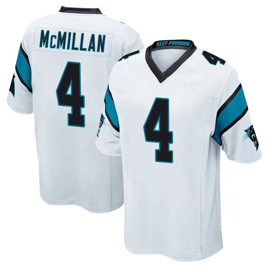Mdoa C.Panthers #4 Tetairoa McMillan Player White Game Stitched Jerseys