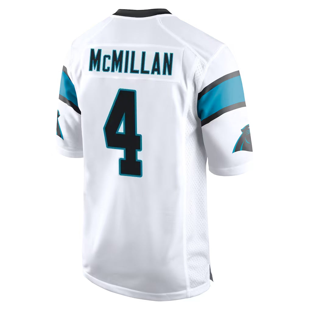 Mdoa C.Panthers #4 Tetairoa McMillan Player White Game Stitched Jerseys