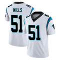 Mdoa C.Panthers #51 Sam Mills Player White Vapor Untouchable Limited Game Stitched Jerseys