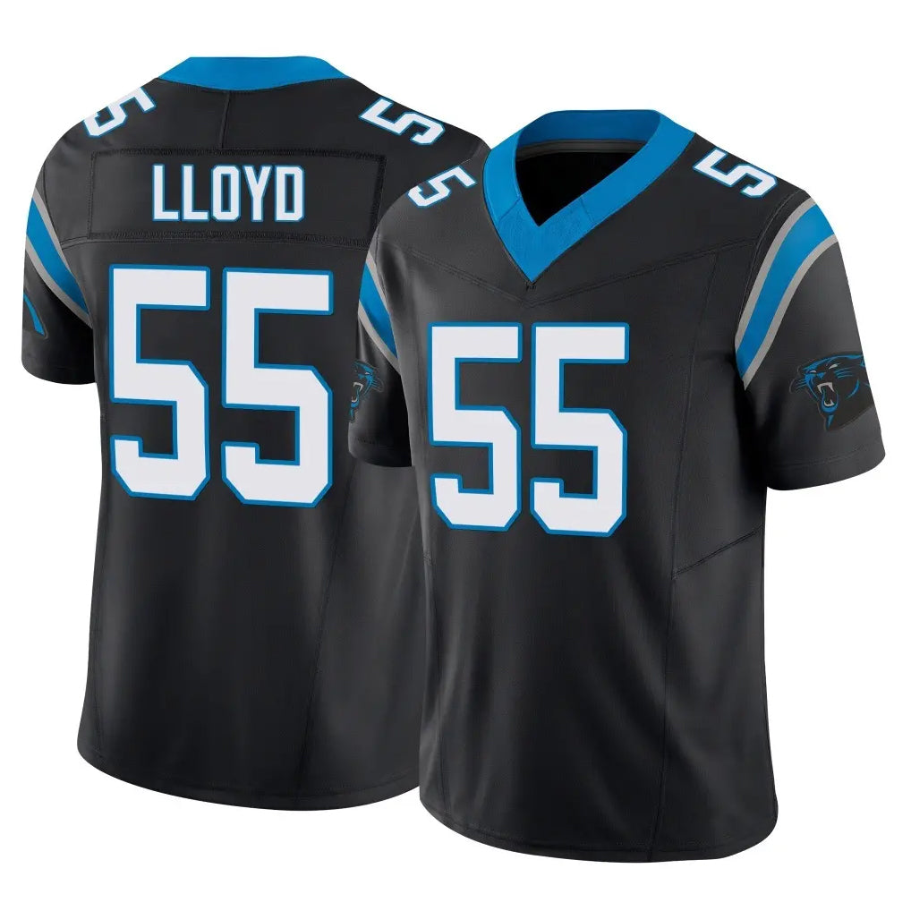 Mdoa C.Panthers #55 Devin Lloyd Player Black Vapor F.U.S.E. Limited Home Game Stitched Jerseys
