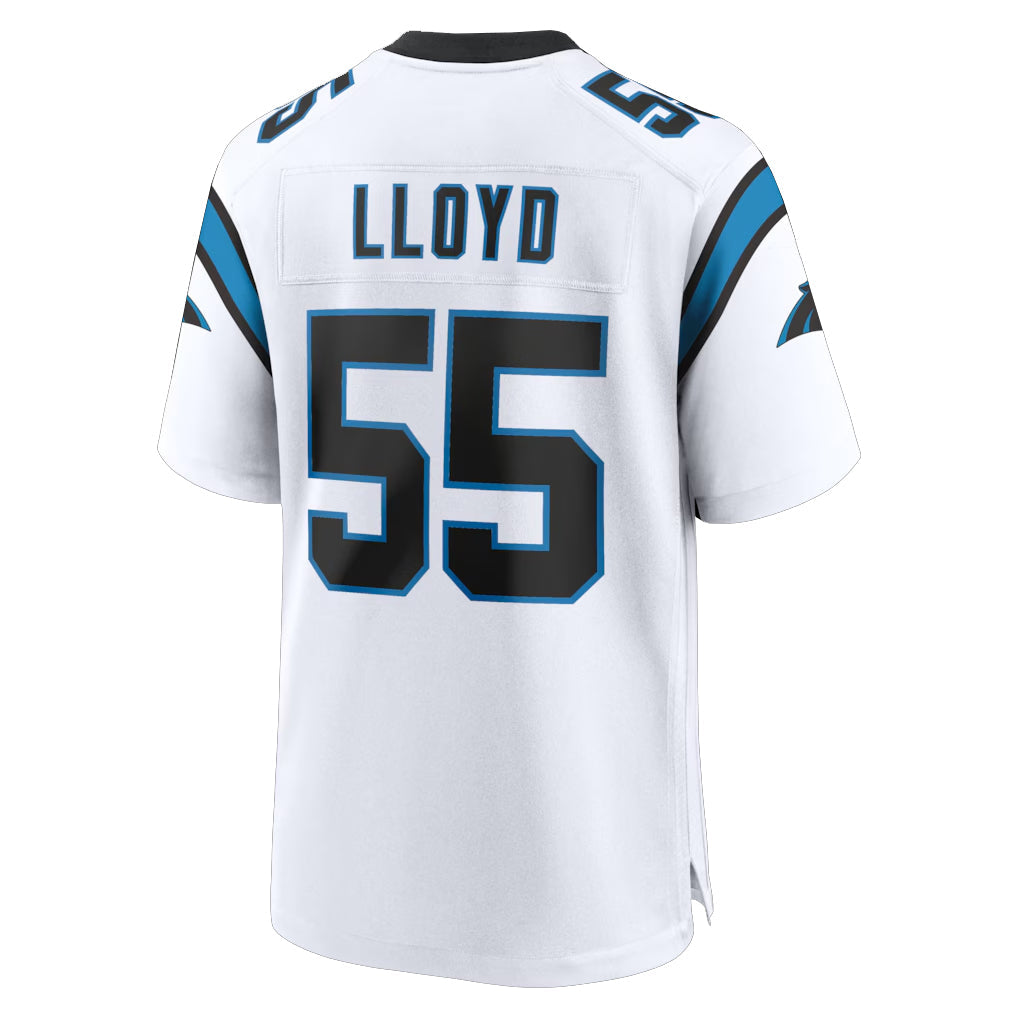Mdoa C.Panthers #55 Devin Lloyd Player White Home Game Stitched Jerseys