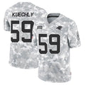 Mdoa C.Panthers #59 Luke Kuechly Player Arctic Camo Salute to Service Limited Stitched Jerseys