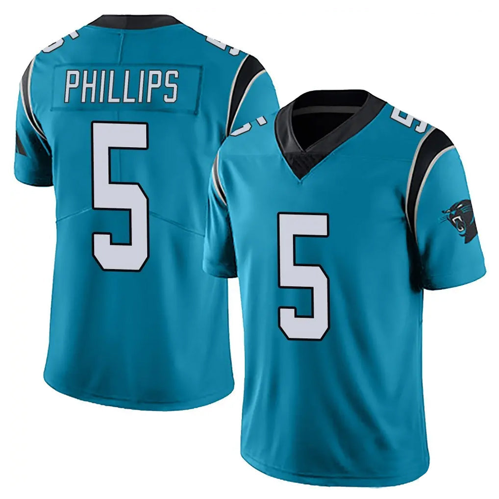 Mdoa C.Panthers #5 Jaelan Phillips Player Blue Vapor Untouchable Limited Game Stitched Jerseys