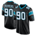 Mdoa C.Panthers #90 Julius Peppers Player Black Game Stitched Jerseys