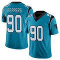 Mdoa C.Panthers #90 Julius Peppers Player Blue Vapor Untouchable Limited Game Stitched Jerseys
