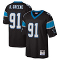 Mdoa C.Panthers #91 Kevin Greene Player Black Mitchell & Ness Legacy Replica Stitched Jerseys