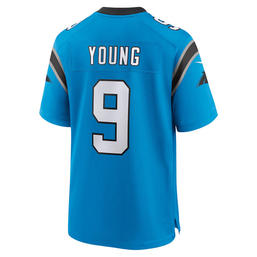 Mdoa C.Panthers #9 Bryce Young Blue Alternate Game Stitched Jerseys
