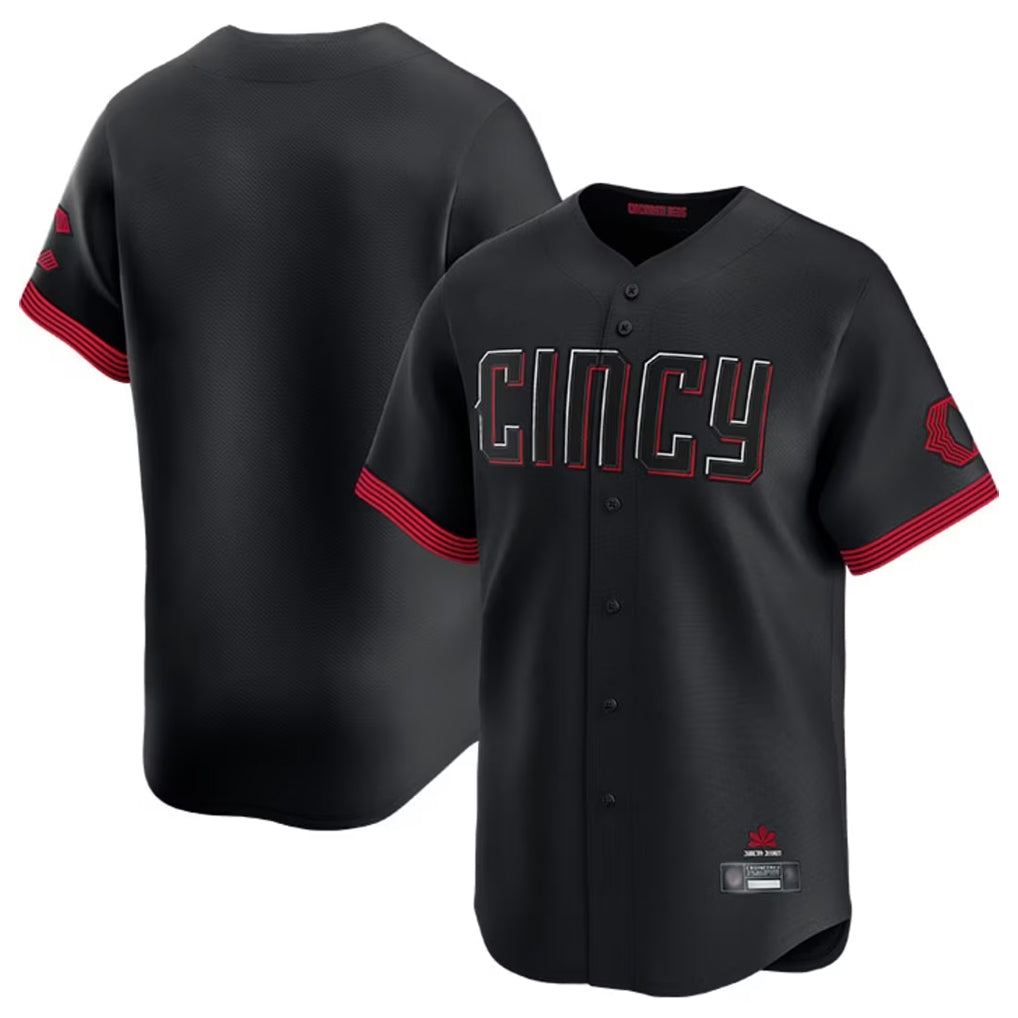 Mdoa C.Reds Black City Connect Home Limited Blank Player Stitched Jerseys