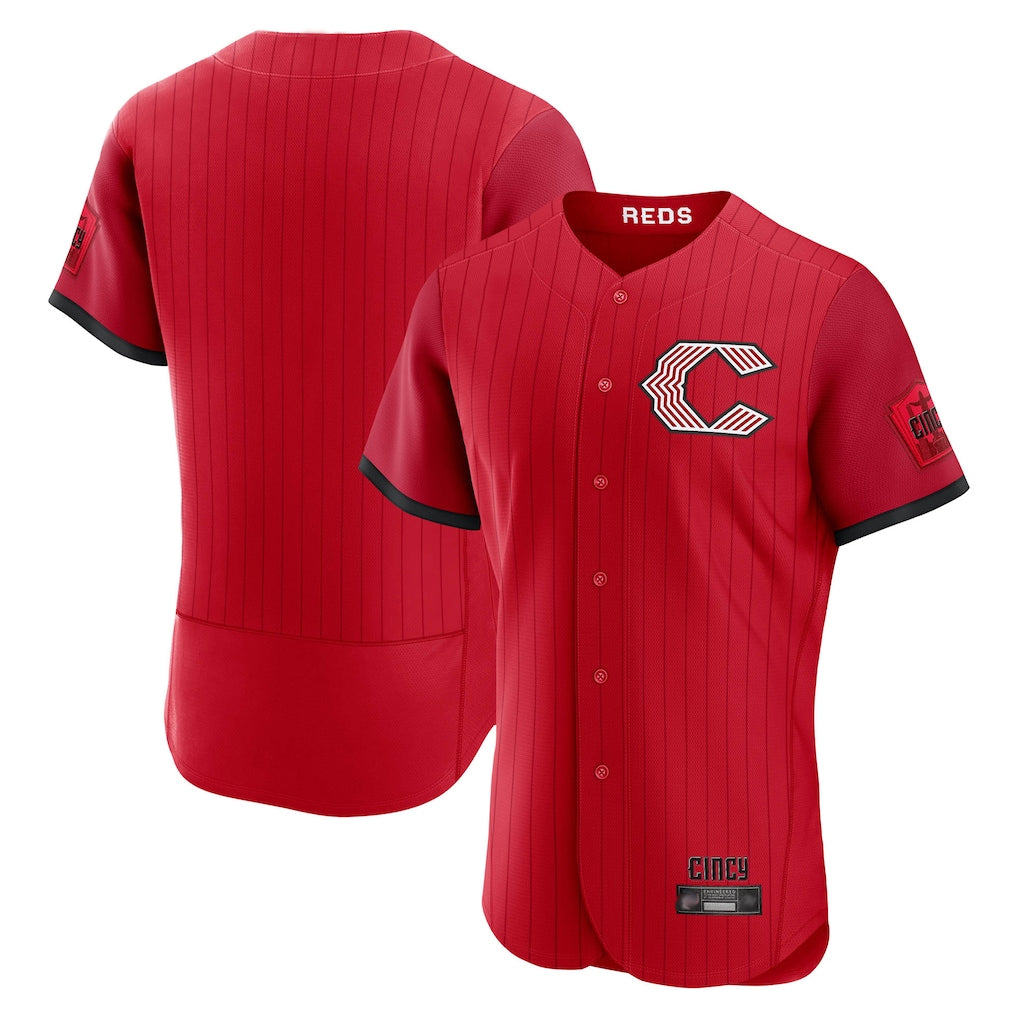 Mdoa C.Reds Red 2026 City Connect Limited Elite Home Blank Player Stitched Jerseys