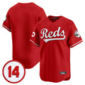 Mdoa C.Reds Red Vapor Premier Limited Home Blank Player Stitched Jerseys