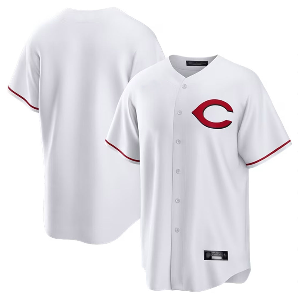 Mdoa C.Reds White Home Game Blank Player Stitched Jerseys