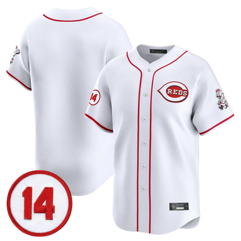 Mdoa C.Reds White Vapor Premier Limited Home Blank Player Stitched Jerseys
