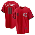 Mdoa C.Reds #11 Barry Larkin Player Red 2026 City Connect Home Game Stitched Jerseys