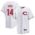Mdoa C.Reds #14 Pete Rose Player White Home Game Stitched Jerseys