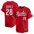 Mdoa C.Reds #28 Eugenio Su¡§¡érez Player Red Home Limited Stitched Jerseys