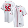 Mdoa C.Reds #35 Jose Trevino Player White Game Home Stitched Jerseys