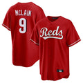Mdoa C.Reds #9 Matt McLain Player Red Home Game Stitched Jerseys