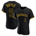 Mdoa C.Rockies #9 Brenton Doyle Player Black Snake Skin City Limited Elite Home Stitched Jerseys