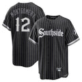 Mdoa C.White Sox #12 Colson Montgomery Player Black City Connect Home Game Stitched Jerseys