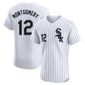 Mdoa C.White Sox #12 Colson Montgomery Player White Stripe Limited Elite Home Stitched Jerseys