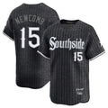 Mdoa C.White Sox #15 Sean Newcomb Player Black City Connect Limited Home Stitched Jerseys