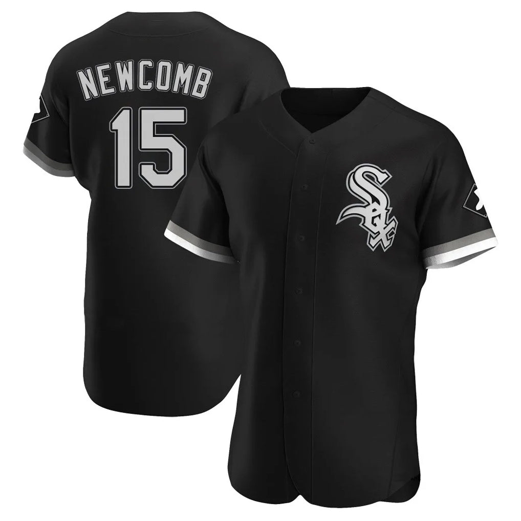 Mdoa C.White Sox #15 Sean Newcomb Player Black Limited Elite Home Stitched Jerseys