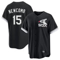 Mdoa C.White Sox #15 Sean Newcomb Player Black Spring Training Game Stitched Jerseys