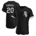 Mdoa C.White Sox #20 Miguel Vargas Player Black Limited Elite Home Stitched Jerseys