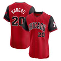 Mdoa C.White Sox #20 Miguel Vargas Player Red City Connect Limited Elite Home Stitched Jerseys