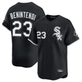 Mdoa C.White Sox #23 Andrew Benintendi Player Black Home Game Stitched Jerseys
