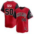 Mdoa C.White Sox #50 Lenyn Sosa Player Red City Connect Limited Home Stitched Jerseys