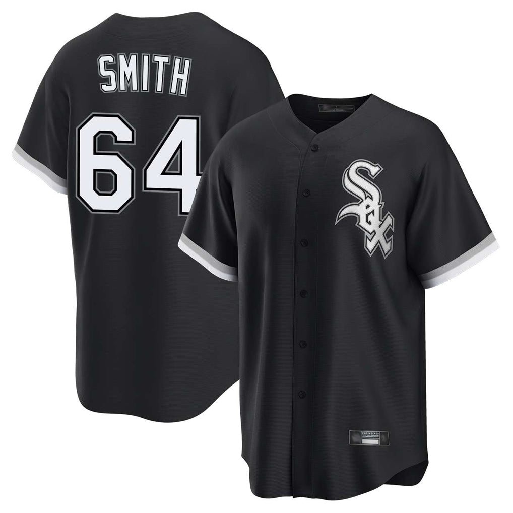 Mdoa C.White Sox #64 Shane Smith Player Black City Connect Limited Home Stitched Jersey