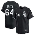Mdoa C.White Sox #64 Shane Smith Player Black Limited Home Stitched Jerseys