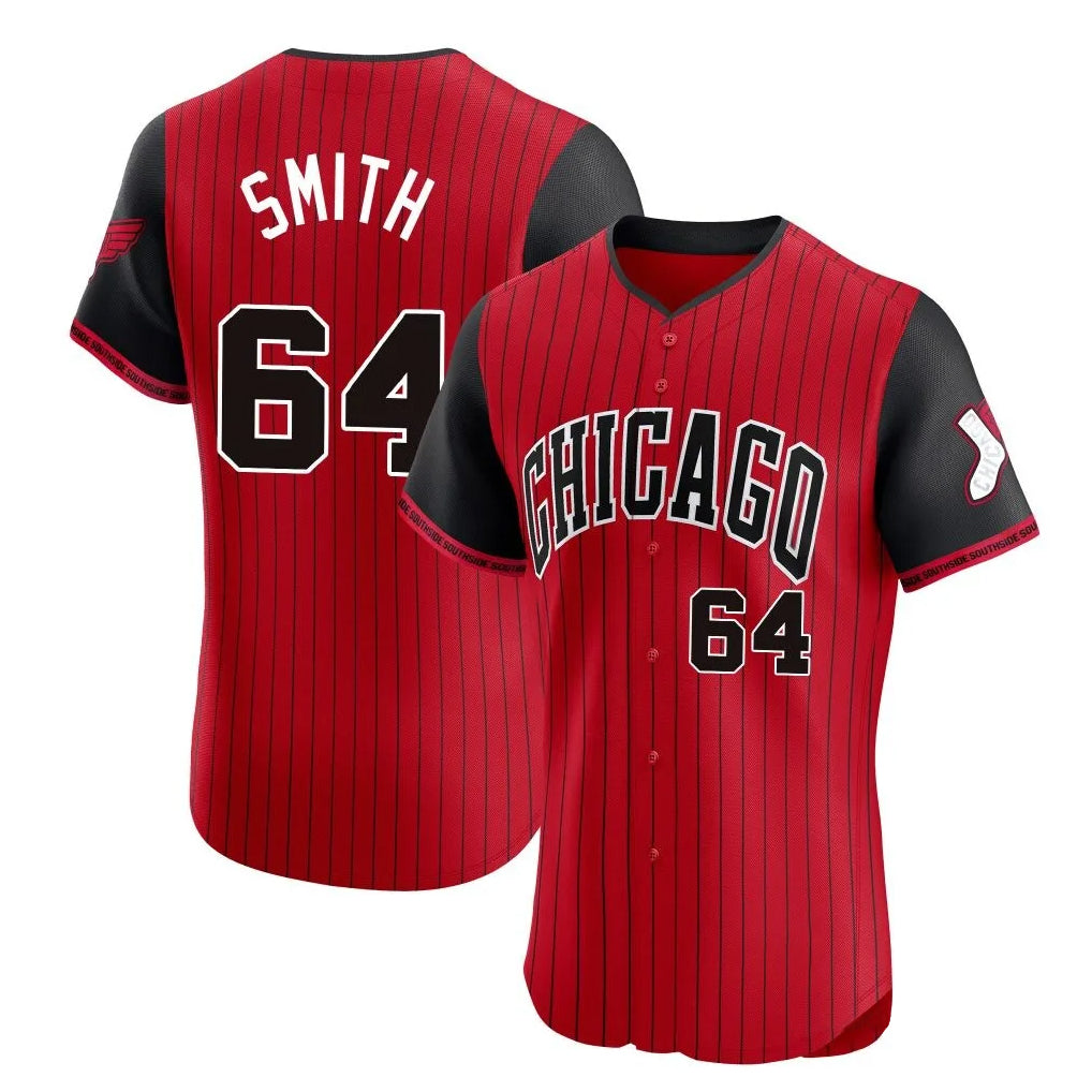 Mdoa C.White Sox #64 Shane Smith Player Red City Connect Limited Elite Home Stitched Jerseys