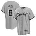 Mdoa C.White Sox #8 Kyle Teel Player Gray Home Game Stitched Jerseys