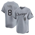 Mdoa C.White Sox #8 Kyle Teel Player Gray Road Limited Home Stitched Jerseys