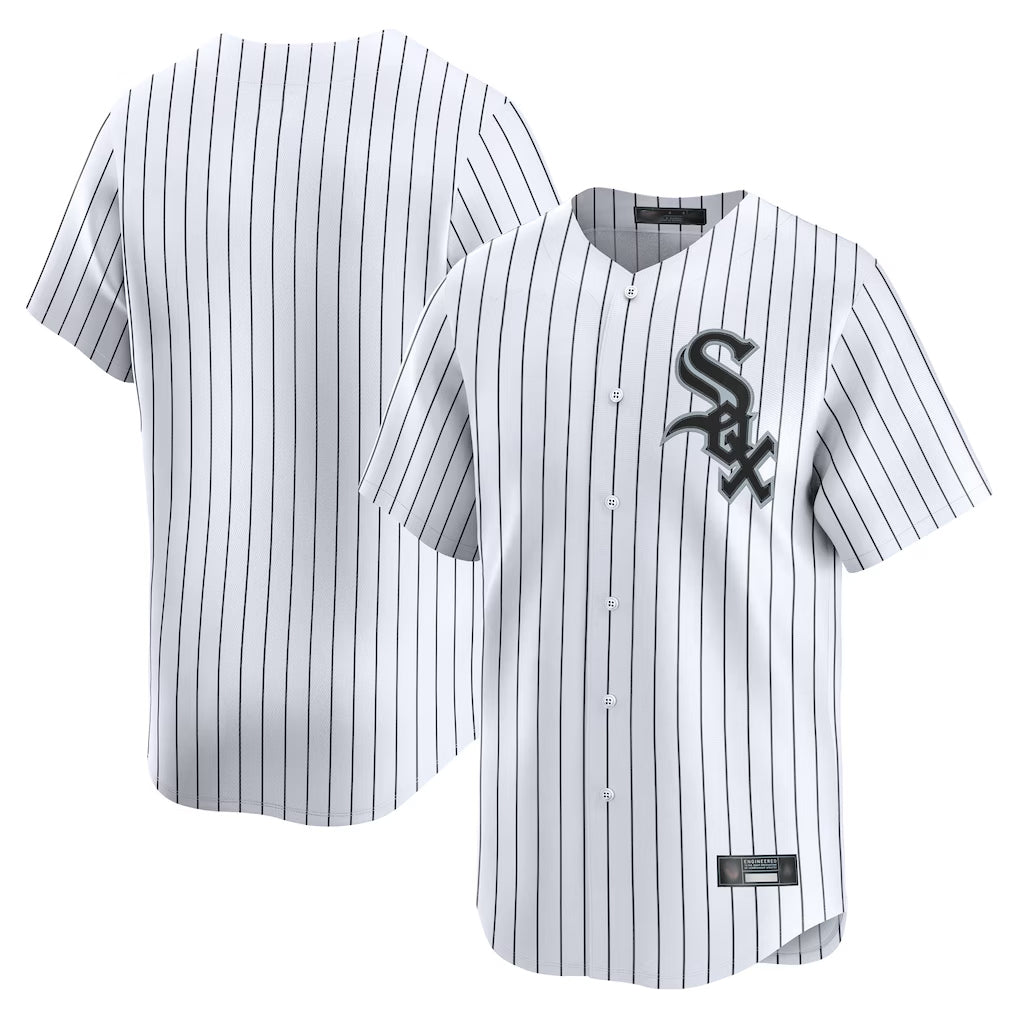 Mdoa C.White Sox ## White Sox Blank Player White Stripe Limited Home Stitched Jerseys