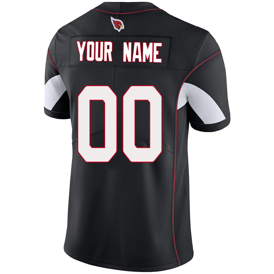 Mdoa Custom A.Cardinals Black Vapor Untouchable Elite Stitched Jerseys