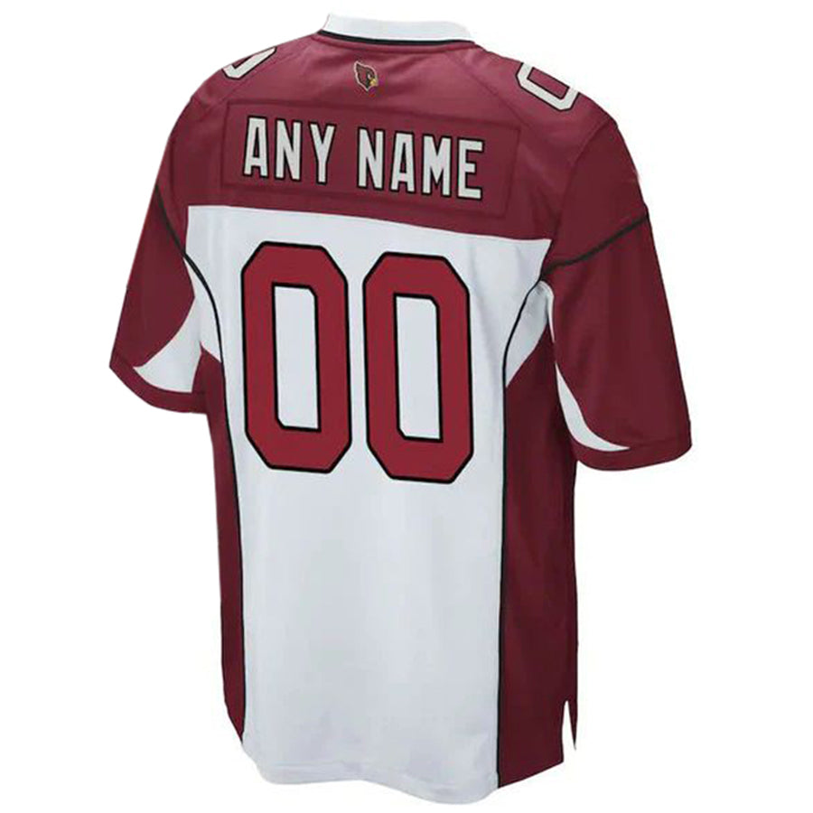 Mdoa Custom A.Cardinals White-Red Game Stitched Jerseys