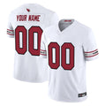 Mdoa Custom A.Cardinals White Vapor F.U.S.E. Limited Home Game Stitched Jerseys