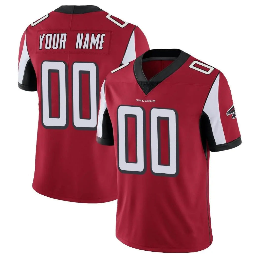 Mdoa Custom A.Falcons Red Color Vapor Untouchable Limited Home Game Any Name & Numbers Stitched Jerseys