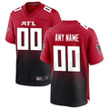 Mdoa Custom A.Falcons Red Replica Home Game Stitched Jerseys
