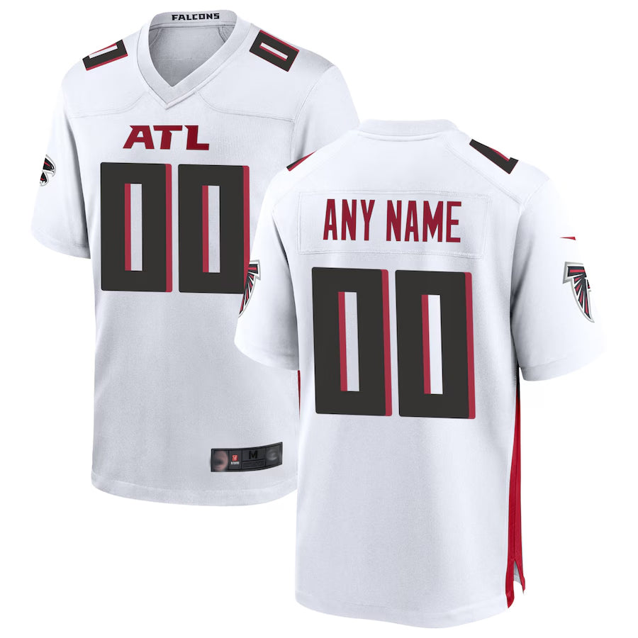 Mdoa Custom A.Falcons White Home Game Stitched Jerseys