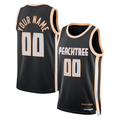 Mdoa Custom A.Hawks Black 2025-26 City Edition Swingman Jerseys