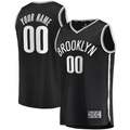 Mdoa Custom B.Nets Black Fast Break Replica Jerseys - Icon Edition